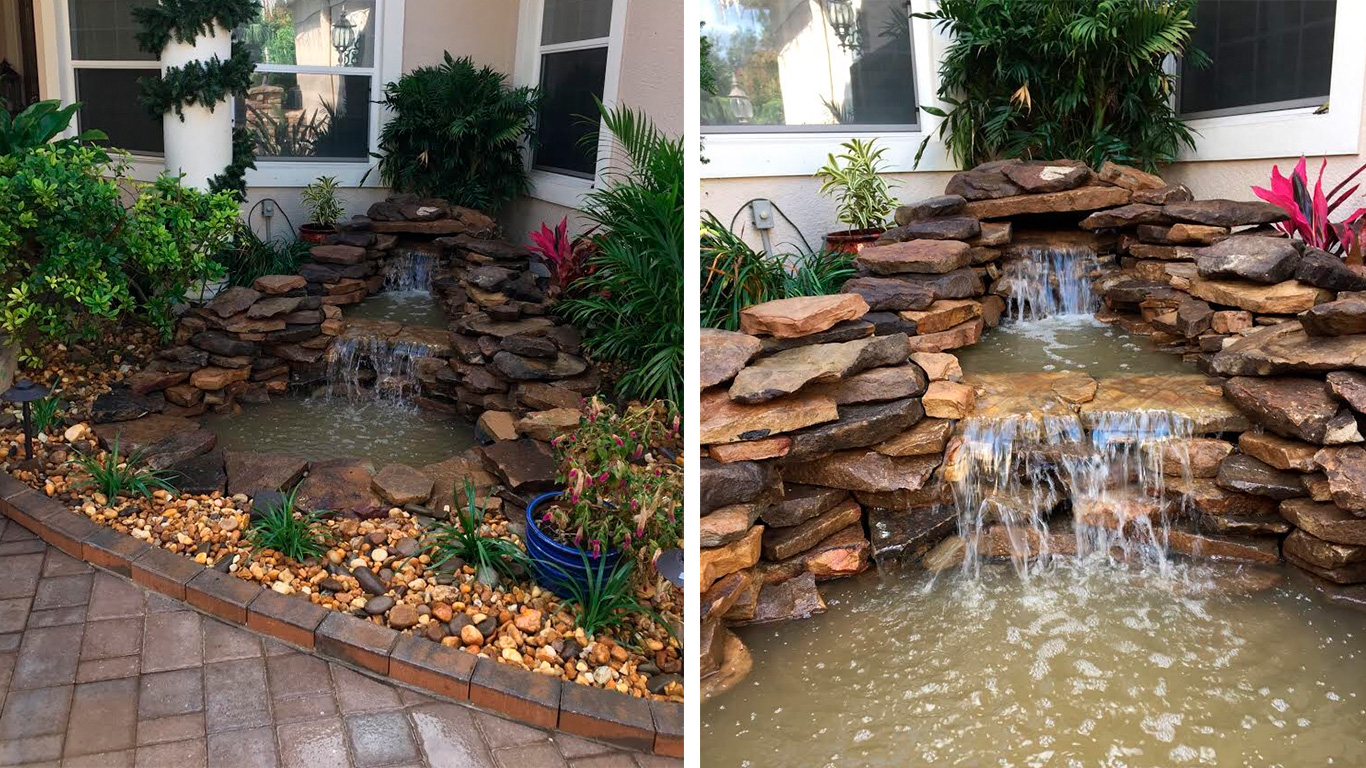 St. Petersburg Landscaping Water Feature Installation